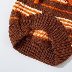 Multi-Stripe Dog Sweater
