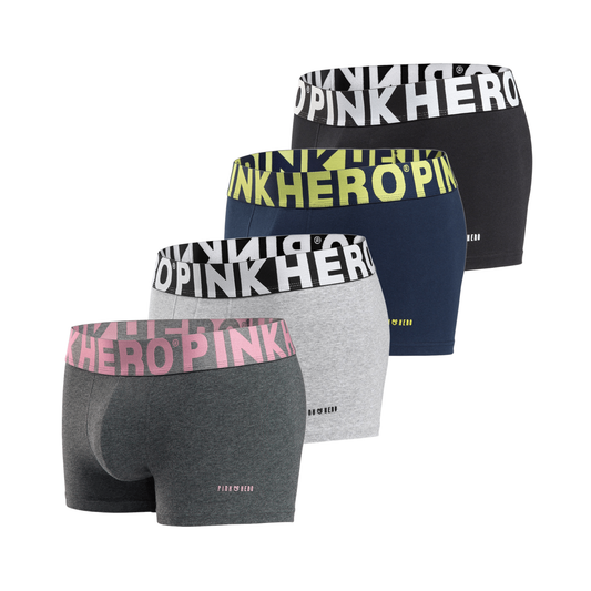 Trendy Multi-color Cotton Men's Trunks