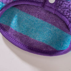 Striped Fleece Dog Shirt