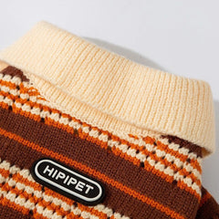 Classic Striped Knit Dog Sweater