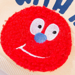 Smiley Face Cotton Dog Hoodie