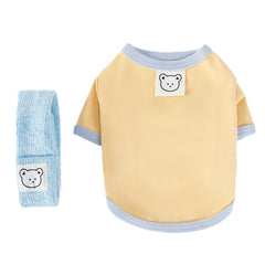 Dog Shirt with Scarf