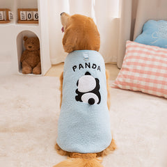 3D Tail Fleece Dog Vest