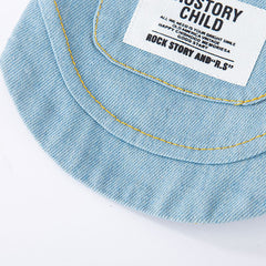 Denim Overall Dog Vest