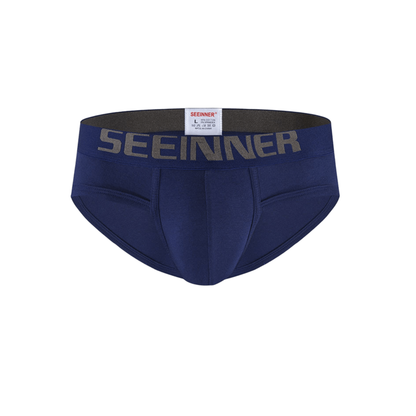 Men's Cotton Breathable Low Waist Hip Lifting Trunks