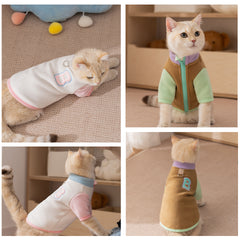 Letter B Fleece Dog Vest