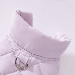 Diamond Quilted Padded Dog Vest