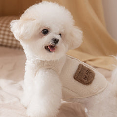 Cozy Bears Fleece Dog Vest