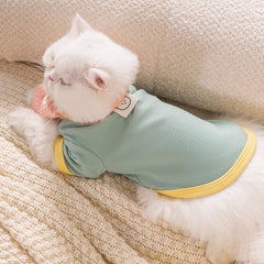 Dog Shirt with Scarf