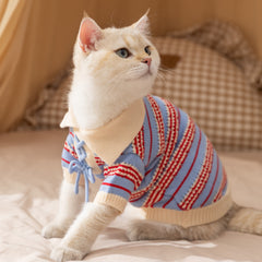 Multi-Stripe Dog Sweater