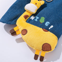 Giraffe Denim Dog Vest