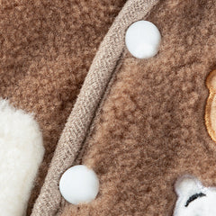 Cozy Bears Fleece Dog Vest