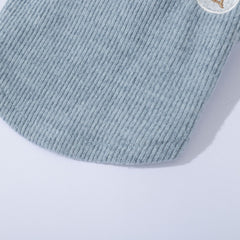 Collar Corduroy Dog Vest