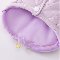 Diamond Quilted Padded Dog Vest