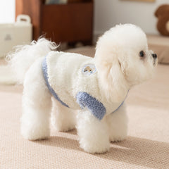 Fluffy Dog Vest with Koala Patch