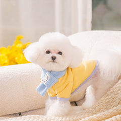 Dog Shirt with Scarf