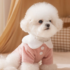 Collar Corduroy Dog Vest