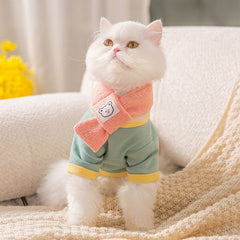 Dog Shirt with Scarf