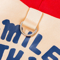 Smiley Face Cotton Dog Hoodie