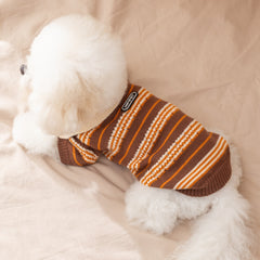 Classic Striped Knit Dog Sweater