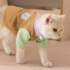 Letter B Fleece Dog Vest