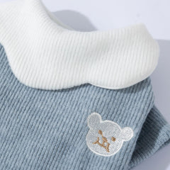 Collar Corduroy Dog Vest