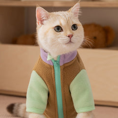 Letter B Fleece Dog Vest