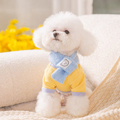 Dog Shirt with Scarf