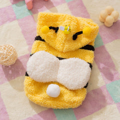 Bumblebee Dog Hoodie