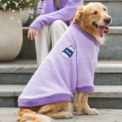 Cozy Teddy Fleece Dog Sweater