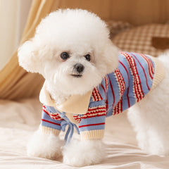 Classic Striped Knit Dog Sweater