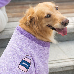 Cozy Teddy Fleece Dog Sweater
