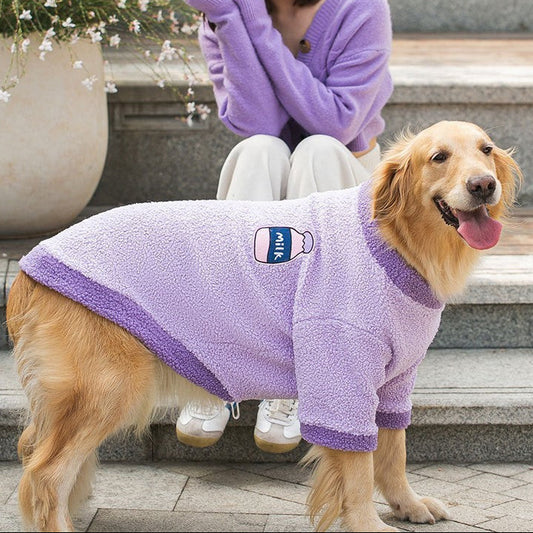 Cozy Teddy Fleece Dog Sweater