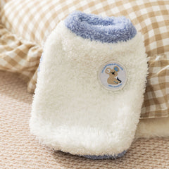 Fluffy Dog Vest with Koala Patch