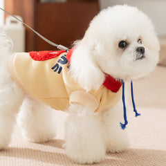 Smiley Face Cotton Dog Hoodie