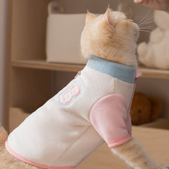 Letter B Fleece Dog Vest