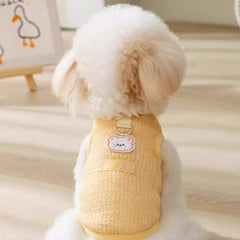 Breathable Dog Vest with Bear Patch