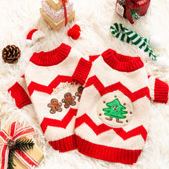 Christmas Knitted Dog Sweater