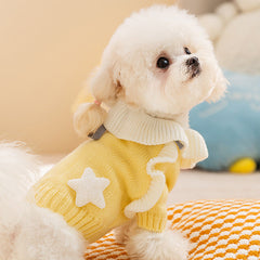 Knit Dog Sweater With Star
