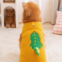3D Tail Fleece Dog Vest