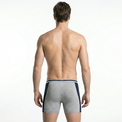 Men's Quick Dry Color Block Modal Boxer Briefs