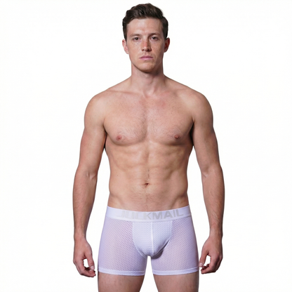Men's Mesh Padded Hip-Lifting Trunks