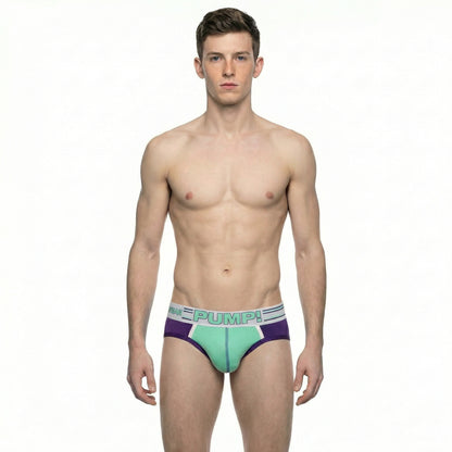 Men's Low Waist Fashion Cotton Briefs