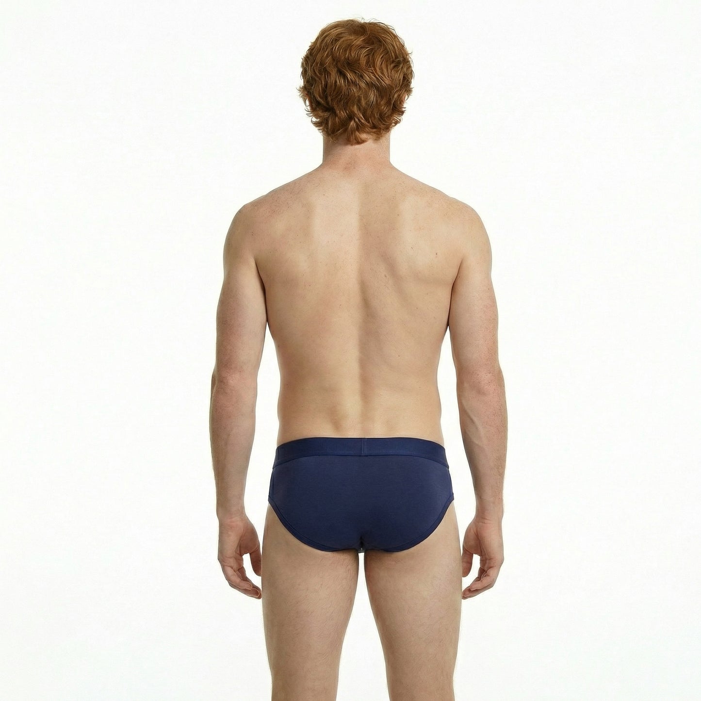 Men's Cotton Breathable Low Waist Hip Lifting Trunks