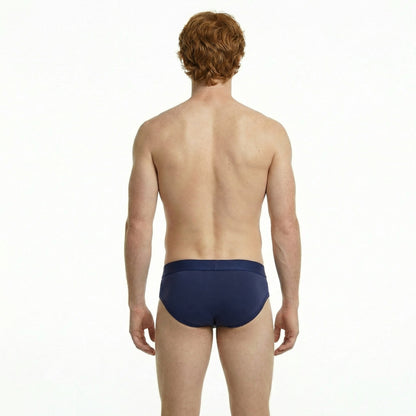 Men's Cotton Breathable Low Waist Hip Lifting Trunks